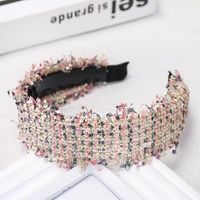 Fashion Polyester Edging Rainbow Headband Nhou150160 sku image 3