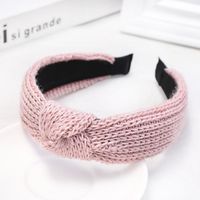 Fashion Knit Wide-brimmed Headband Nhou150174 sku image 3