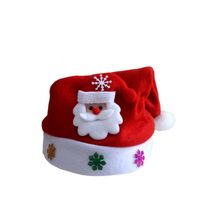 Stylish Christmas Applique Cartoon Glowing Snowman Child Hat Nhmv150211 sku image 1