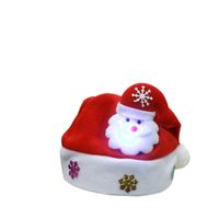 Stylish Christmas Applique Cartoon Glowing Snowman Child Hat Nhmv150211 sku image 10