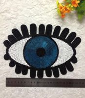 Fashion Sequins Eye Beads Cloth Patch Patch Nhlt150222 main image 3