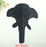 Etiqueta Engomada De Tela Bordada Con Cuerda Especial De Elefante Animal De Dibujos Animados Nhlt150230 main image 3
