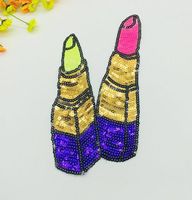 Lipstick Beads, Zhangzi Lips, Sequins, Embroidered Cloth Stickers Nhlt150243 main image 3