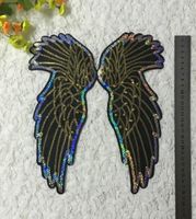Large Color Wings Beaded Beads Chapter Cloth Stickers Nhlt150244 main image 4
