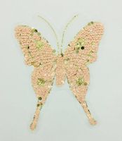 Sleek Minimalist Butterfly Sequin T-shirt Nhlt150309 main image 3