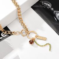 Fashion Simple New Simple Chain Metal Necklace Nhxs150327 main image 4
