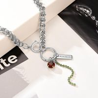 Fashion Simple New Simple Chain Metal Necklace Nhxs150327 main image 5