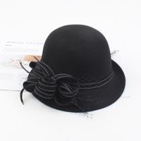 Fashion Sheep Hat Stereo Bow Feather Hat Nhxo150398 main image 8