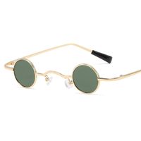Cool Cool Personality Mini Round Frame Metal Sunglasses Nhfy150438 main image 4