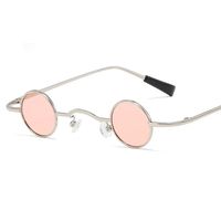 Mini Gafas De Sol De Metal Con Montura Redonda Y Personalidad Fresca Nhfy150438 main image 6