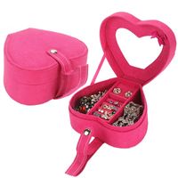 Fashion Jewelry Cases Heart-shaped Jewelry Box Nhhw150478 main image 2