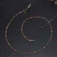 Fashion Simple Eyes Copper Beads Handmade Chain Glasses Chain Nhbc150481 main image 3