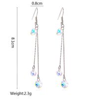 New Chain Colorful Crystal Earrings Nhpf150490 main image 6