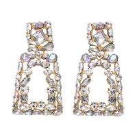 Fashion Diamond Pearl Alloy Flower Earrings Nhjq150523 main image 11