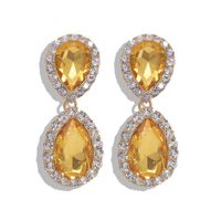 Fashion Diamond Pearl Alloy Flower Earrings Nhjq150523 main image 17