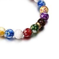 Fashion Rainbow Natural Agate Stone Bracelet Nhpf150544 main image 5