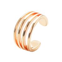 Simple Cuff Copper Clip Earrings Nhdp150554 main image 7