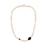Hip Hop Nightclub Series Electroplated Chain Necklace Nhxs150286 sku image 1