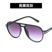 Gafas De Sol Vintage Con Bisagras De Metal Con Doble Haz Nhkd150400 sku image 2