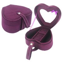 Fashion Jewelry Cases Heart-shaped Jewelry Box Nhhw150478 sku image 1