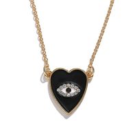 Fashion Heart Shaped Devi S Eyes Lips Necklace Earrings Nhjq150485 sku image 2