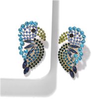 Alloy Diamond Colored Bird Earrings Nhjq151043 main image 6