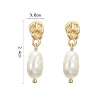 Pearl Alloy Earrings Nhpf151094 main image 3