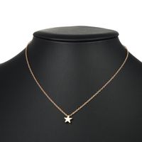 Star Alloy Simple Necklace Nhpf151126 main image 3