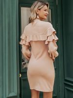 Sweet Pink Dresses Wholesale Women&#39;s Clothes main image 5