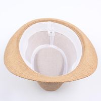 Koreanische Version Des Trend Igen Sommer Neuen Unisex Gras Paar Jazz Zylinder Strand Hut Sonnenhut Sonnencreme Sonnenhut main image 5