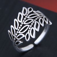Delicate Koreanischen Mode Süße Ol Retro Zweig Offenen Ring sku image 1