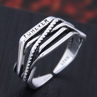 Exquisite Korean Fashion Sweet Ol Simple Braided Open Ring main image 3