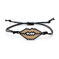 Lip Bracelet Pure Hand-woven Rice Beads Jewelry Wholesale main image 3