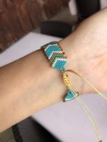 Miyuki Reis Perlen Gewebt Europäischen Und Amerikanischen Böhmischen Retro Ethnischen Stil Einfache Mode Paar Armband Schmuck main image 4