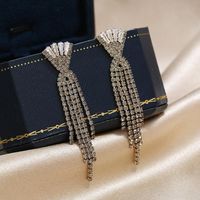 Fashion Simple Earrings Earrings Female Claw Chain Long Tassel Earrings sku image 1