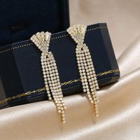Fashion Simple Earrings Earrings Female Claw Chain Long Tassel Earrings sku image 2