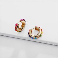 Wholesale Jewelry Fashion C Shape Alloy Plating Earrings main image 2