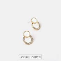 New S925 Silver Simple Creative Earrings Fashion Girl Earrings Jewelry main image 1