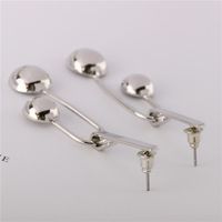 New Platinum Personality Earrings For Women Wholesale main image 5