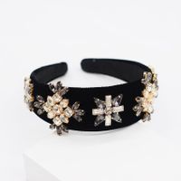 Baroque Luxury Court Full Of Diamonds Gem Fashion Headband main image 4