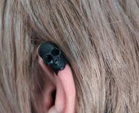 Hollow Skull Ear Bone Clip Unisex Earrings Wholesale main image 9