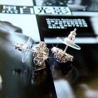 Fashion Crystal Gemstone Stud Earrings Sun Flower Ear Studs Flowers Floral Zircon Ear Studs main image 4