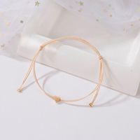 Simple Style Heart Alloy Plating No Inlaid Women's Bracelets main image 4