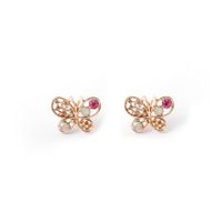 Fashion Animal Diamond Alloy Artificial Gemstones Earrings Ear Studs main image 6