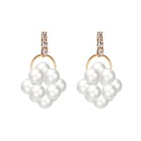 Sweet Pearl Ball Earrings Personalized Ladies Earrings Wholesale main image 1