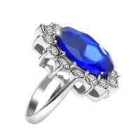 Europäische Und Amerikanische Böhmische Sonnenblumen Ring Ring Saphir Diamant Ring Armband Schmuck Hersteller Großhandel main image 3