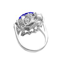 Europäische Und Amerikanische Böhmische Sonnenblumen Ring Ring Saphir Diamant Ring Armband Schmuck Hersteller Großhandel main image 6