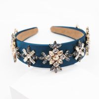 Baroque Luxury Court Full Of Diamonds Gem Fashion Headband sku image 2