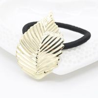 Jewelry Hair Accessories Hair Ring Alloy Leaves Flowers Strands Of Empty Hair Rope sku image 1