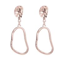 Croix-frontière Chaude Boucles D'oreilles Boucles D'oreilles Creux Irrégulière Approprié Boucles D'oreilles Boucles D'oreilles Respectueux De L'environnement Électrolytique Boucles D'oreilles Boucles D'oreilles Gouttes Pour Les Oreilles sku image 3